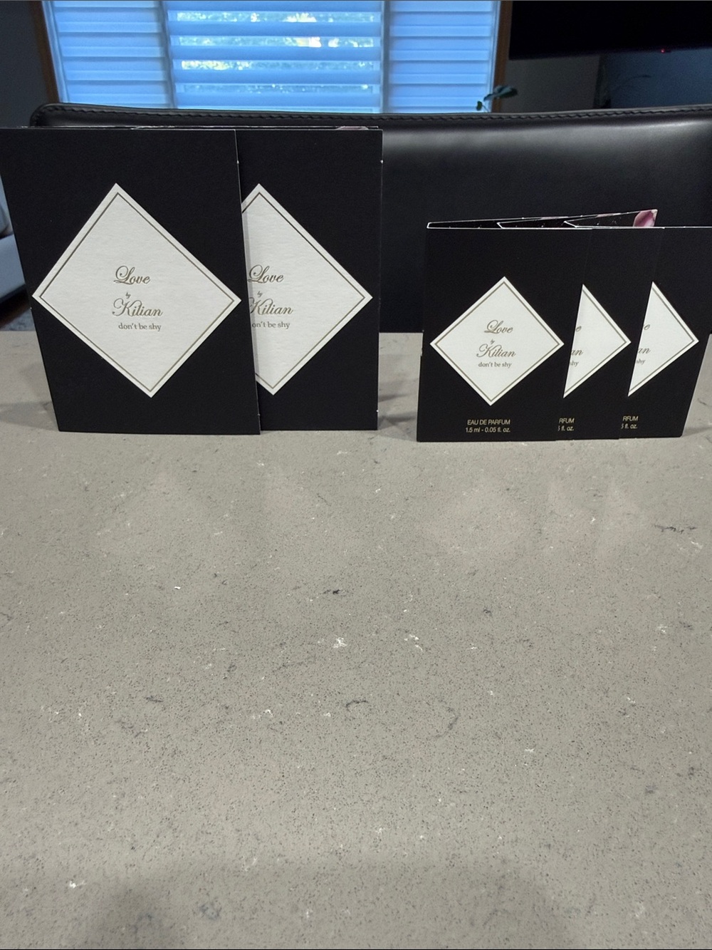 Love don’t be shy by Kilian Set of Five EDP Samples. New, All Included